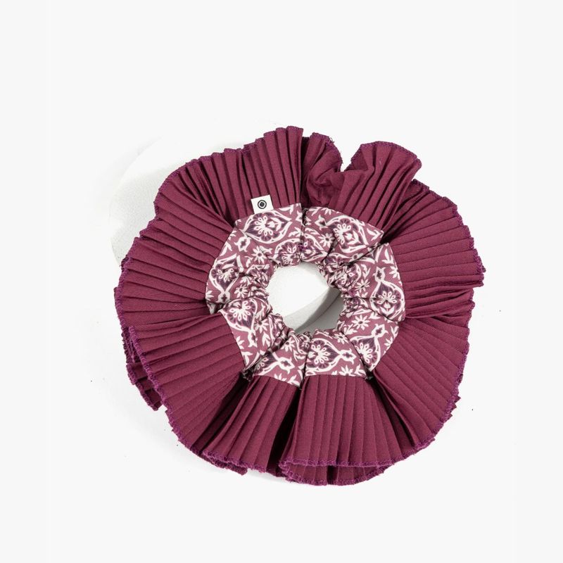 LOUNGE - Collet Mujer Con Vuelos Plisados