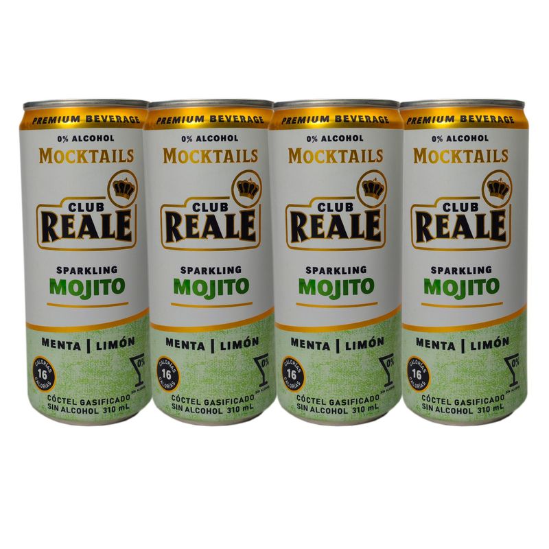 SPICE COSMO - Mojito Cocktail sin alcohol, latas de 310 cc 4 unidades
