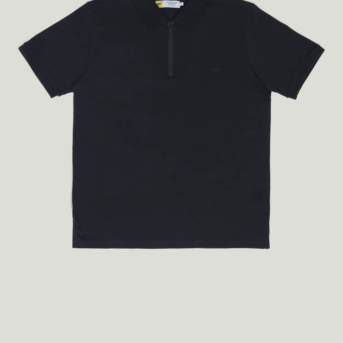NEW MAN - Polera Polo Luarca Avant-Garde Negro Newman