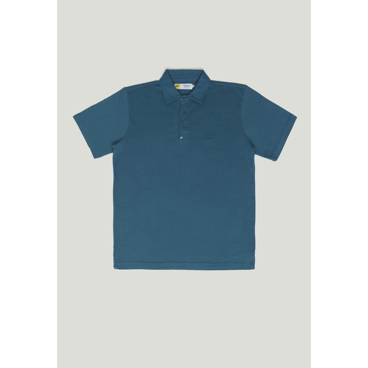 NEW MAN - Polera Polo Canarias Heritage Azul Newman