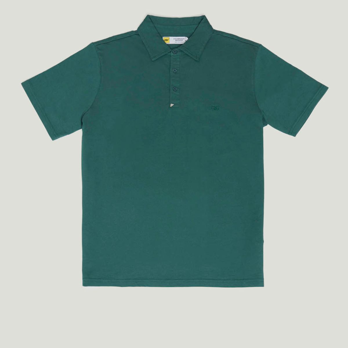 NEW MAN - Polera Polo Canarias Heritage Azul Newman