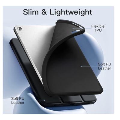 Imagen 2 del producto Carcasa Smart Cover Ranura Para iPad A16 11th Gene Negro