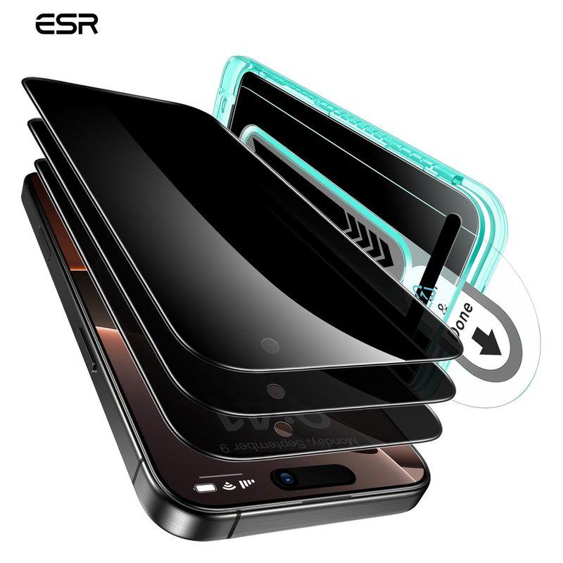ESR - Lamina ESR Anti Espia Para iPhone 16 Pro Max (3un)