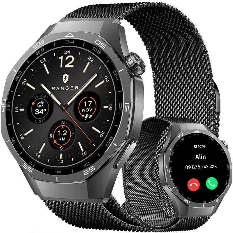 GENERICO - Smartwatch Raider Pro Max Hombre Reloj Inteligente Militar