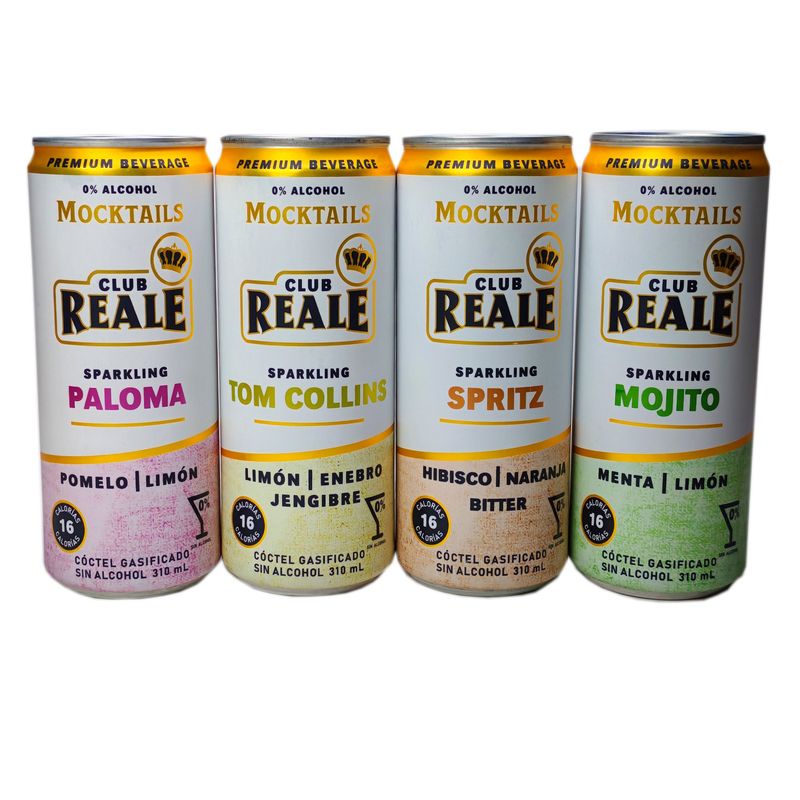 SPICE COSMO - Pack Mocktails Mojito Tom Collins Paloma y Spritz