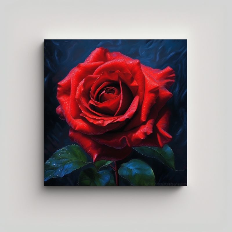 GENERICO - Vanguardia Enigmática Lienzo De Arte Romántico 30x30 Cm