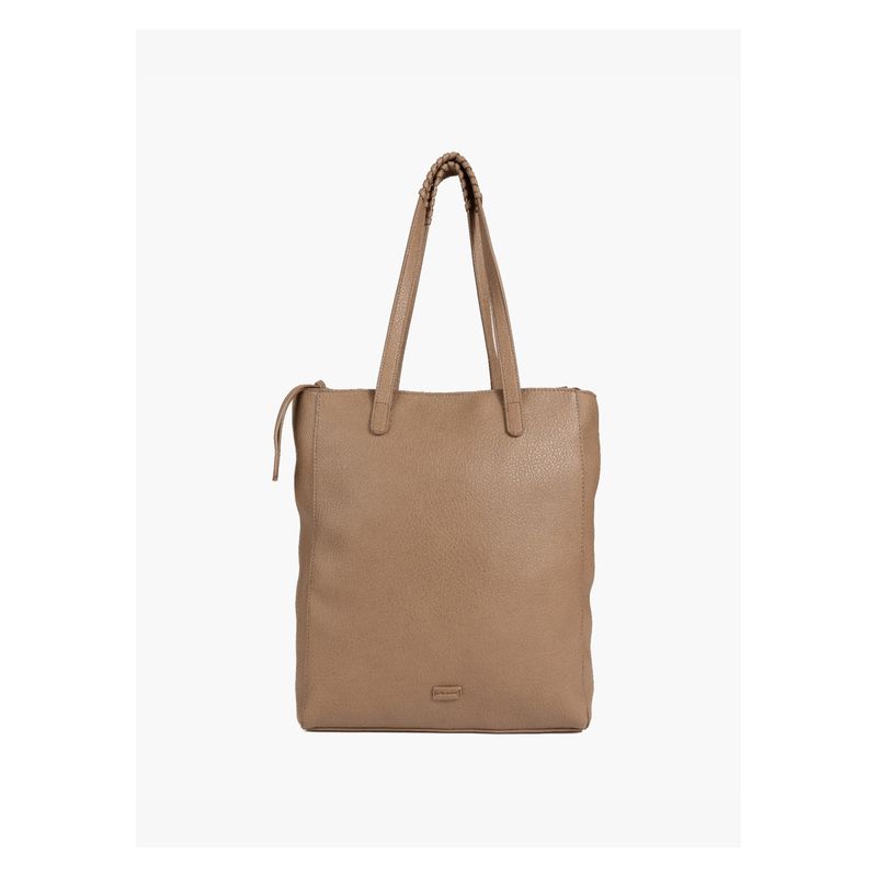 LOUNGE - Cartera Tote Boho Clásica Costuras LOUNGE