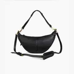 LOUNGE - Cartera Bandolera Mujer Detalles Tejidos