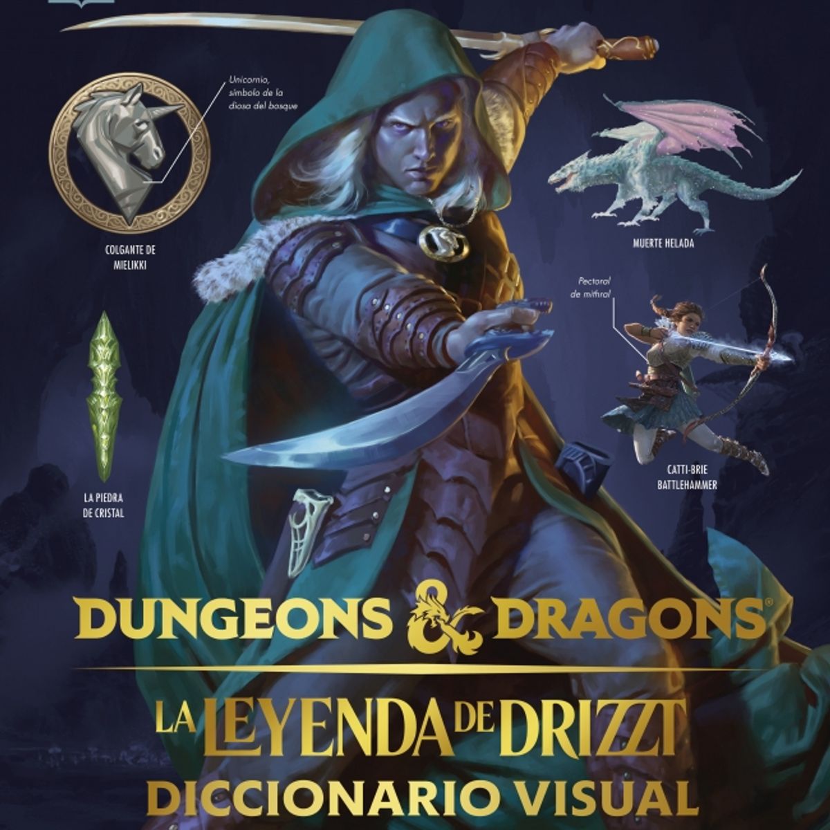 EDITORIAL DK - Libro Dungeons & Dragons: La leyenda de Drizzt - DK DK