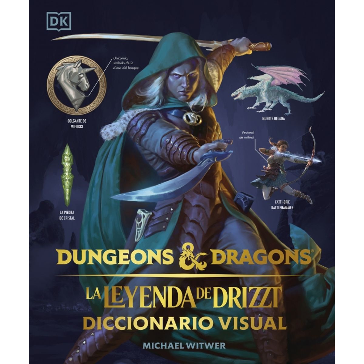 EDITORIAL DK - Libro Dungeons & Dragons: La leyenda de Drizzt - DK DK