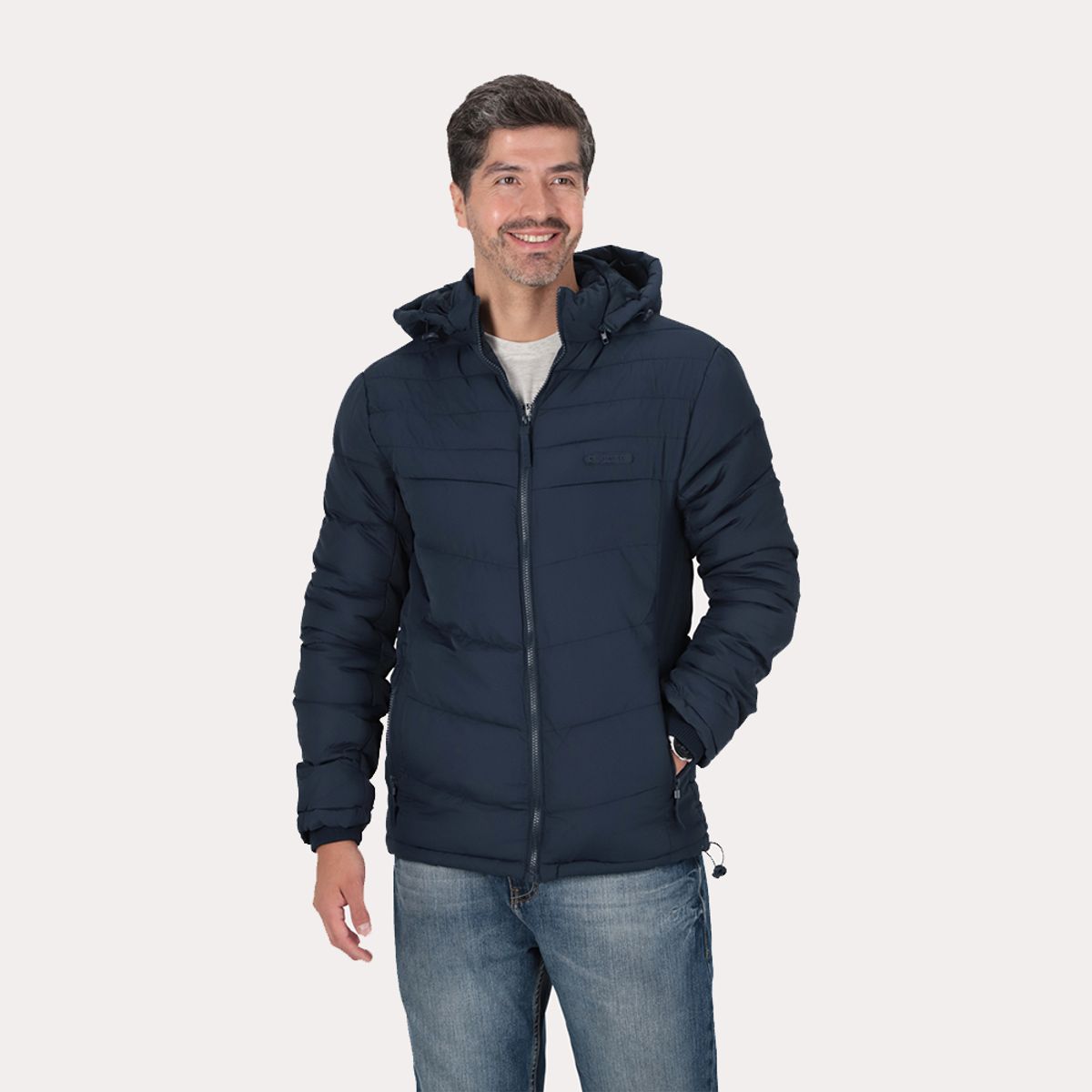 GANGSTER - Parka Vetra Azul Marino Gangster