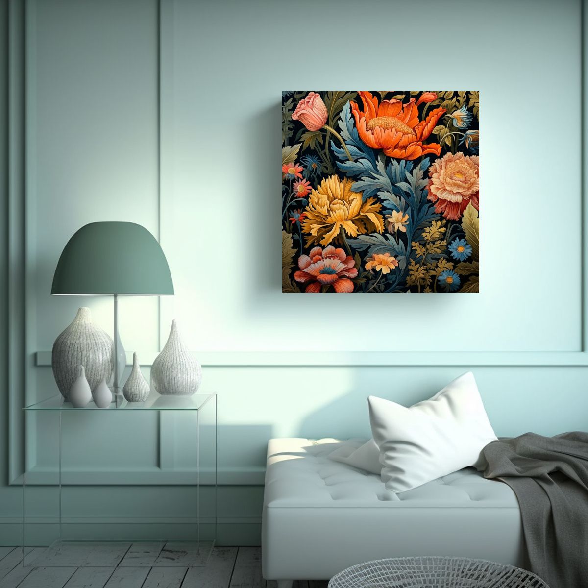GENERICO - Impactante Arte De Pared Con Los Patrones 40x40 Cm
