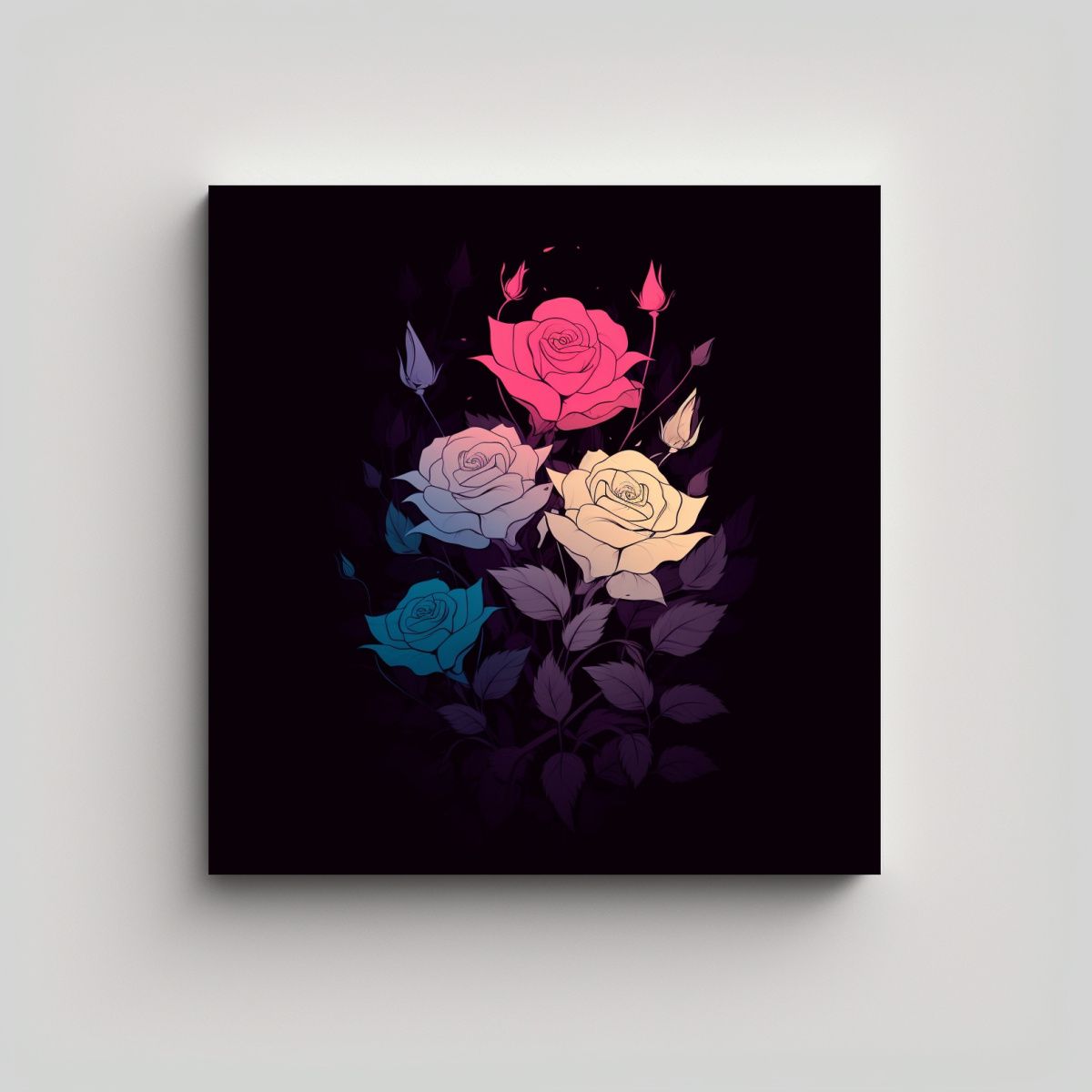 GENERICO - Exposición De Arte Espectacular Cuadros 80x80 Cm