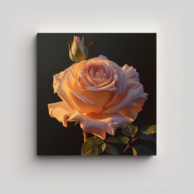 GENERICO - Inspiración Juvenil Composición De Rosas Y 30x30 Cm