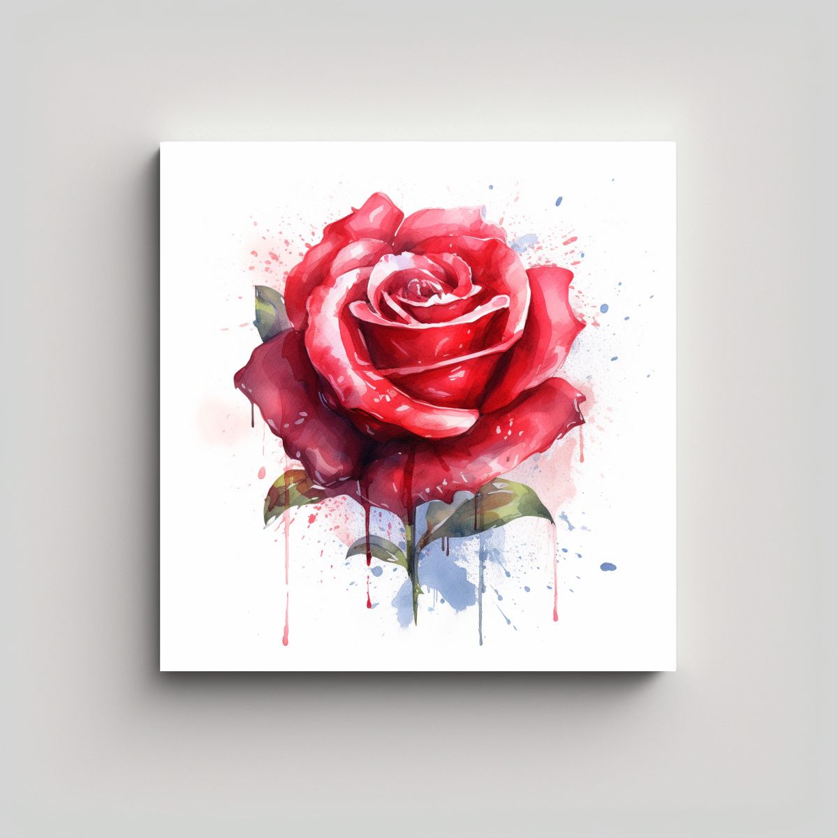 GENERICO - Fantasía De Arte Estilo Acuarela De Allen En 90x90 Cm