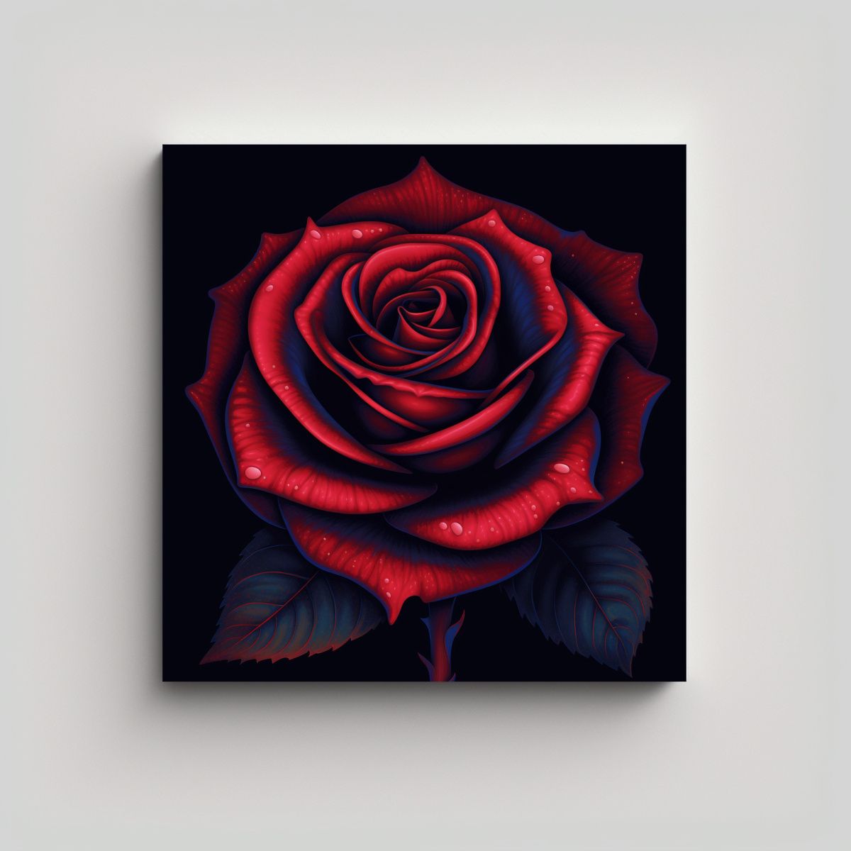 GENERICO - Cuadro Urbano Sublimado En Tela De Alta Calidad - 90x90 Cm