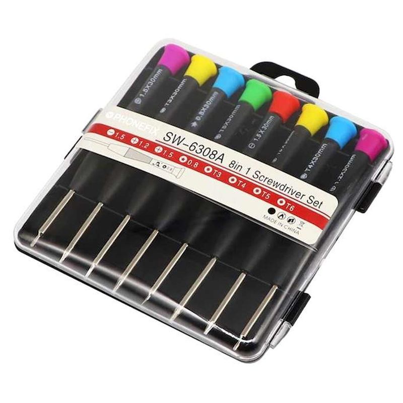 GEN - Set Juego De Herramientas Destornilladores De Precision Torx