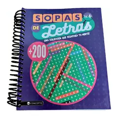 TOP10BOOKS - LIBRO 200 + SOPAS DE LETRAS VOL 4 / EQUIPO EDITORIAL / LATINBOOKS