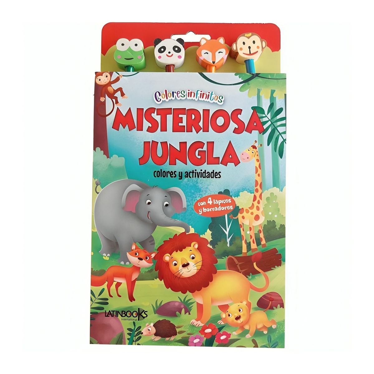 TOP10BOOKS - LIBRO Colores Infinitos - Misteriosa Jungla