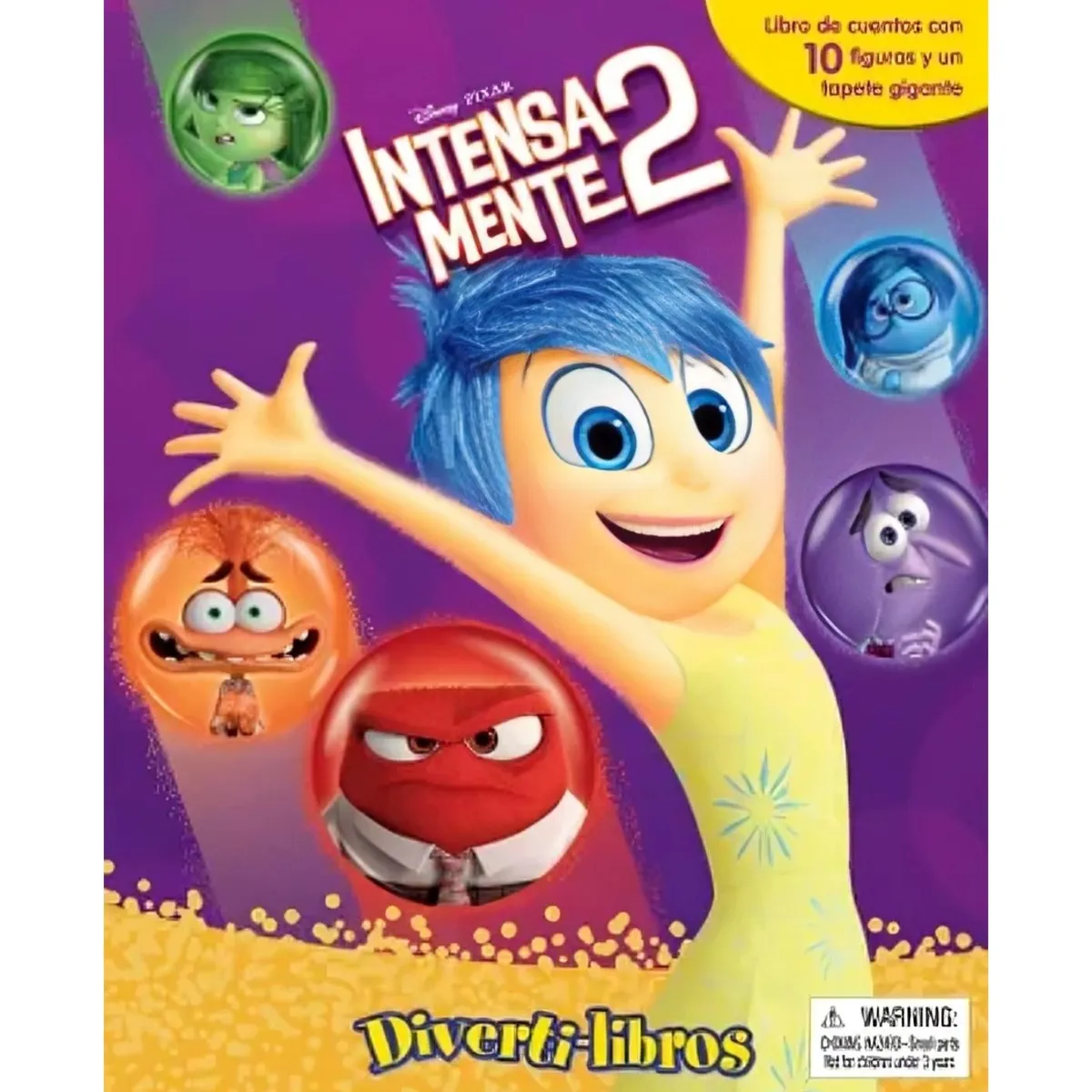 TOP10BOOKS - LIBRO Disney Intensamente 2 Diverti-Libros