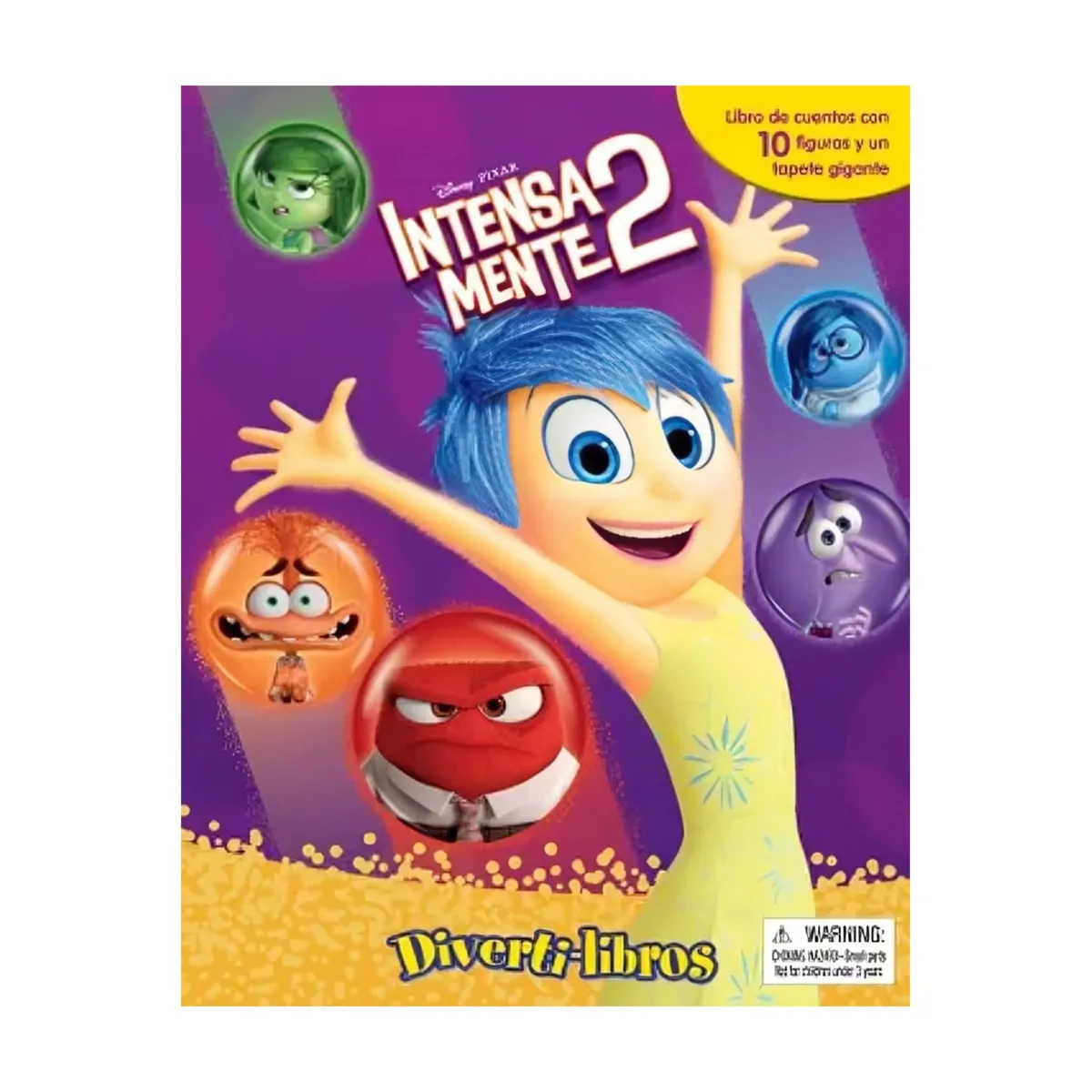 TOP10BOOKS - LIBRO Disney Intensamente 2 Diverti-Libros
