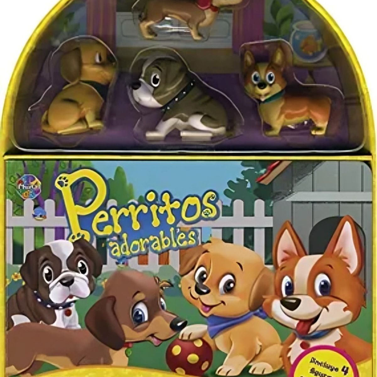 TOP10BOOKS - LIBRO Mini Diverti-Libros Perritos Adorables