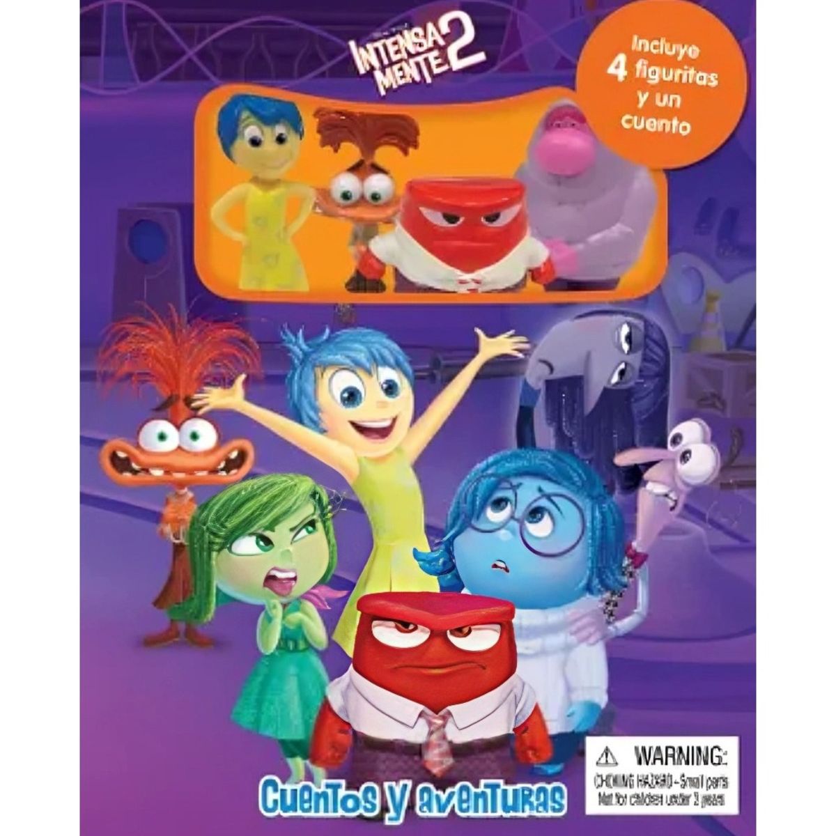 TOP10BOOKS - LIBRO Disney Intensamente 2 Cuentos Y Aventuras