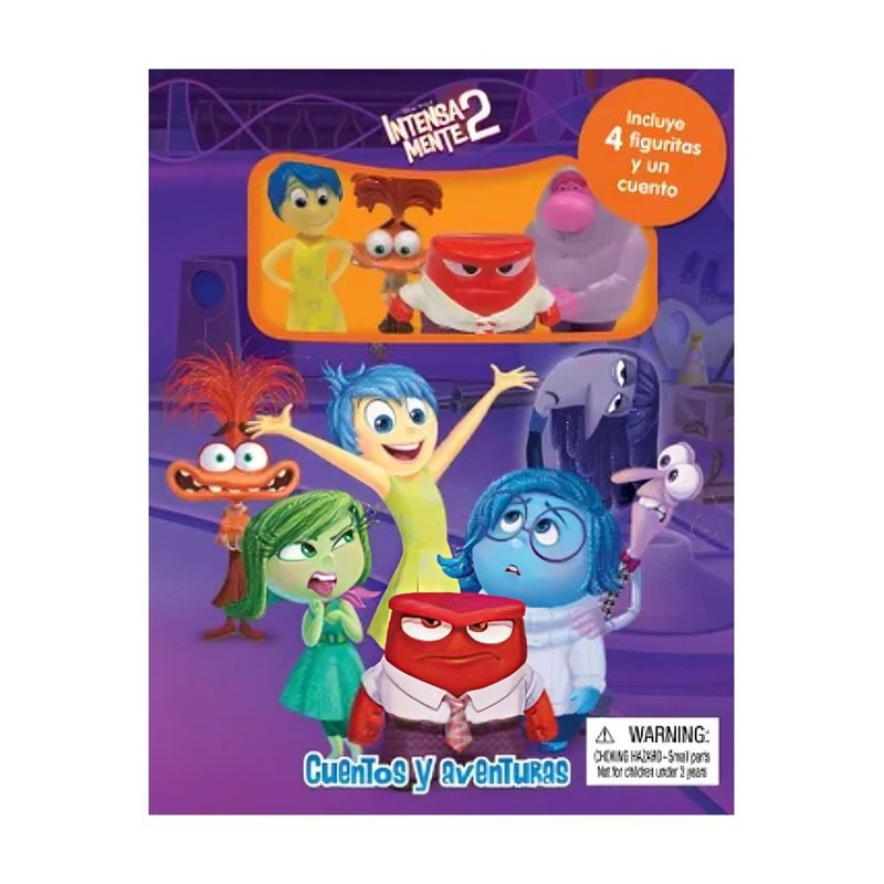 TOP10BOOKS - LIBRO DISNEY INTENSAMENTE 2 CUENTOS Y AVENTURAS / VARIOS AUTORES / OTROS FONDOS