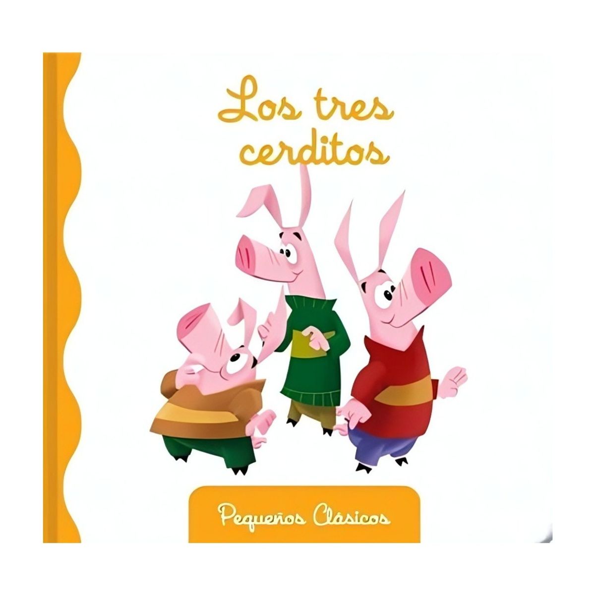 TOP10BOOKS - LIBRO Los Tres Cerditos Libro De Cartón Acolchado.