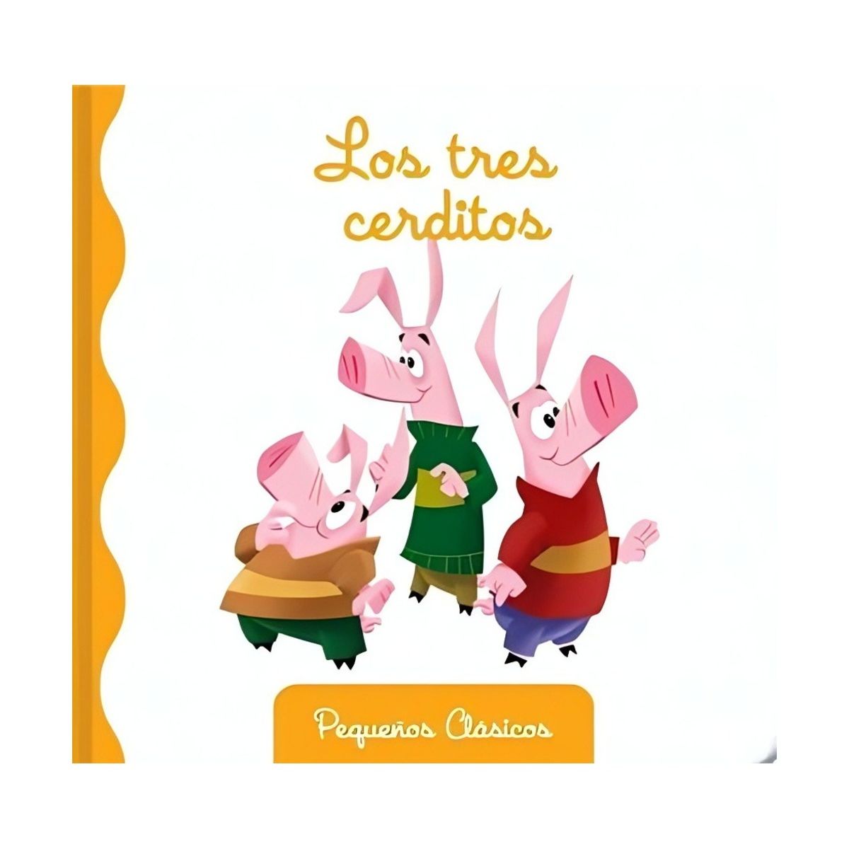 TOP10BOOKS - LIBRO Los Tres Cerditos Libro De Cartón Acolchado.