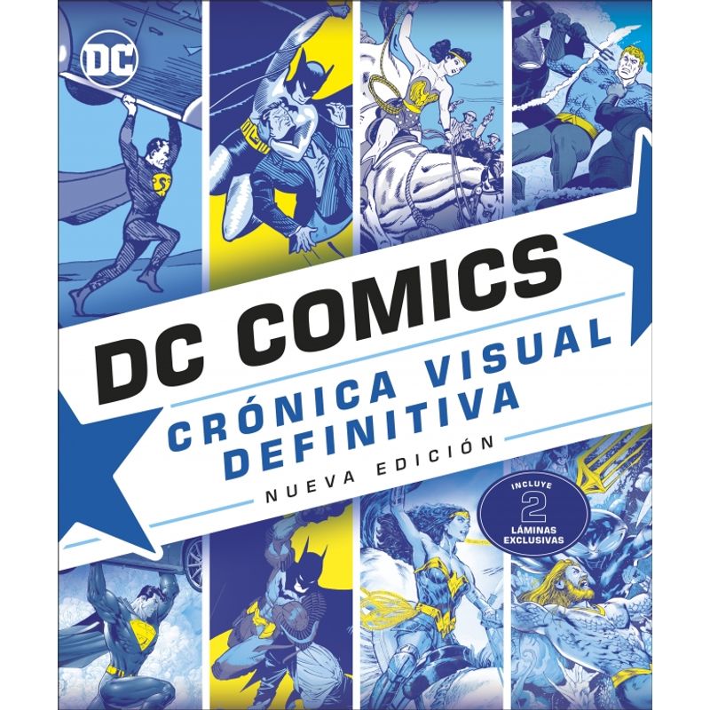 EDITORIAL DK - Libro DC COMICS. Crónica Visual Definitiva  - Mattew Manning