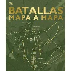 EDITORIAL DK - Libro Batallas mapa a mapa - Autores Dk
