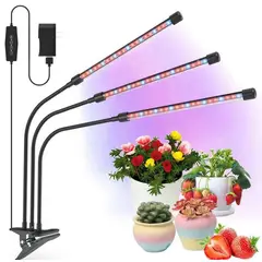 GENERICO - Lámpara de cultivo para plantas de interior de 60 leds