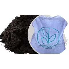 GENERICO - 5 Bolsas Tierra De Hoja Negra Calidad Premium 2 Kilos C/u