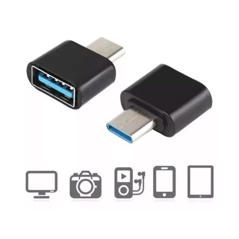 GENERICO - Conector Adaptador Otg Usb A Type C