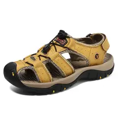BLWOENS - Sandalias Hombre - Amarillo