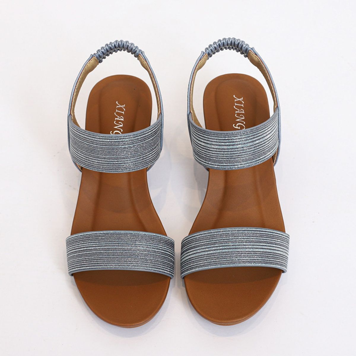 BLWOENS - Sandalias Mujer - Azul