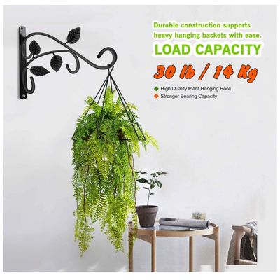 Imagen 2 del producto 2 Ganchos Colgantes Para Pared Plantas Con Tornillos