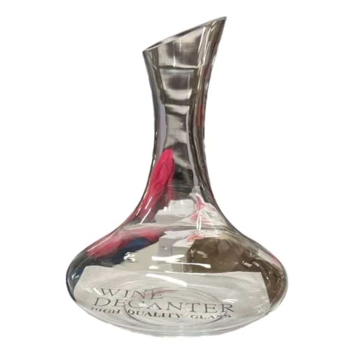 GENERICO - Decantador De Vino Vidrio 1,7 Litros 60oz