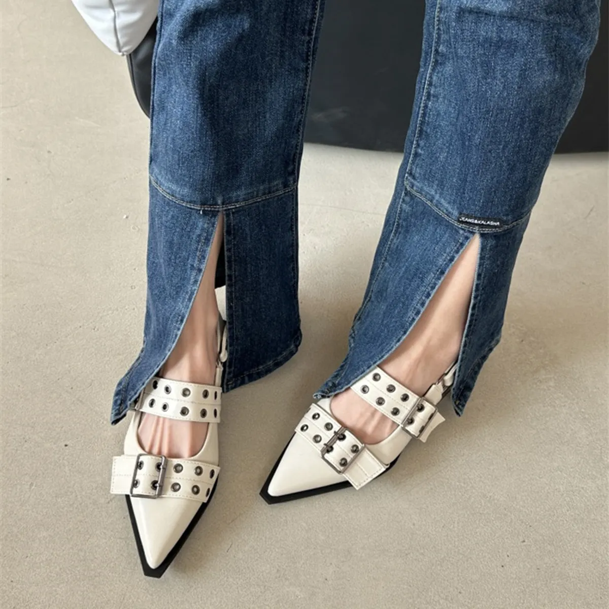 BLWOENS - Bailarina Mary Janes para Mujer