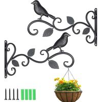 2 Ganchos Pared Plantas Para Macetas Colgantes