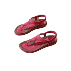 BLWOENS - Zapatos Sandalias de verano para mujeres Zapatilla - Rosa