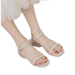 BLWOENS - Sandalias Mujer - Gris