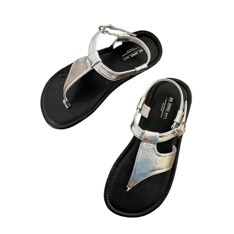 BLWOENS - Sandalias Mujer - Plata