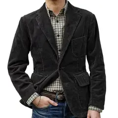 BLWOENS - Chaqueta de invierno para hombres - Negro