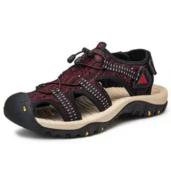 BLWOENS - Sandalias Hombre - Rojo