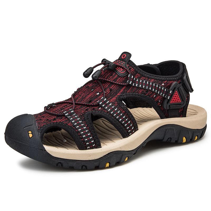 BLWOENS - Sandalias Hombre - Rojo