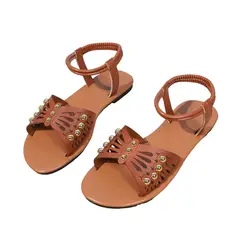 BLWOENS - Sandalias Mujer - Café