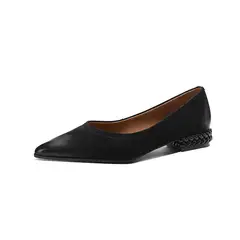 BLWOENS - Zapatos planos de verano para mujeres Zapatilla - Negro