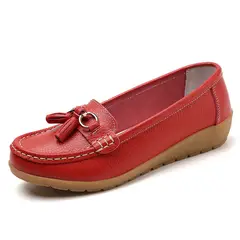 BLWOENS - Zapatillas con plataforma para Mujer - Rojo